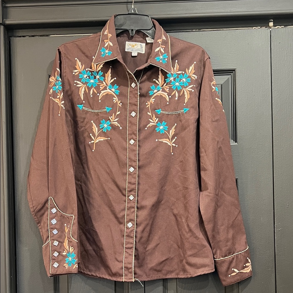 Panhandle Slim Chocolate Western Shirt